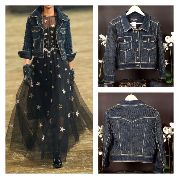 NWT CHANEL PARIS-DALLAS DENIM JACKET - Picture 5 of 8